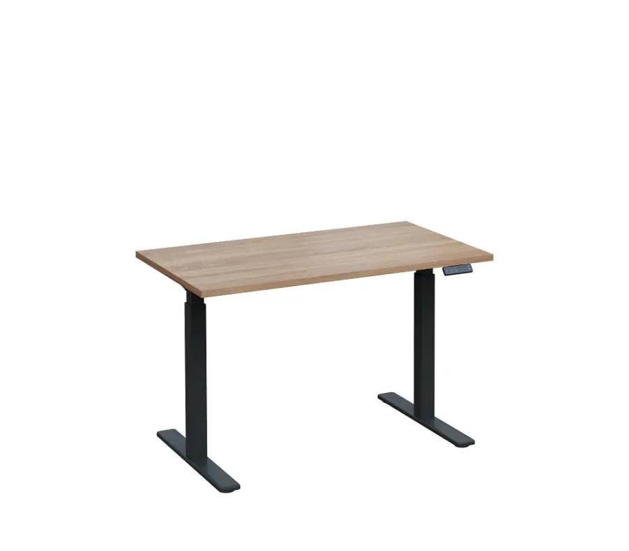 VSS 120/70 výškově stavitelný stůl, podnož antracitový lak, dub bardolino