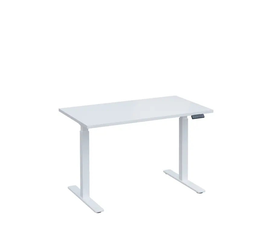 VSS 120/70 výškově stavitelný stůl, podnož bílý lak, bílá