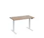 VSS 120/70 výškově stavitelný stůl, podnož bílý lak, dub bardolino