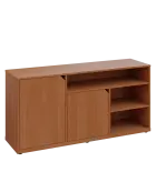 KU2-15DN3 L skříňka nízká 2-dveřová, nika, 740x1522x400, provedení levé, olše jantar