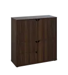 KU3-10DZ2 P skříňka 3-dvéřová, zásuvky, 1054x1022x400 mm, provedení pravé, ořech královský