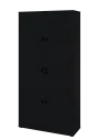 KU6-10D L skříň vysoká 8-dvéřová, 2053x1022x400 mm, provedení levé, černá