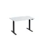 VSS 120/80 výškově stavitelný stůl, podnož antracitový lak, bílá