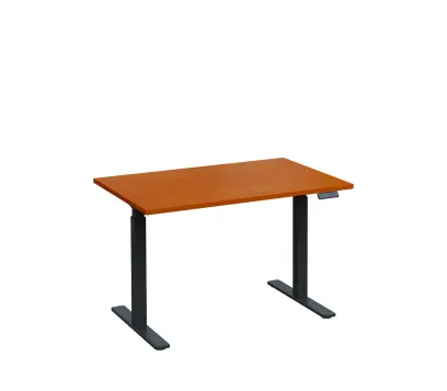 VSS 120/80 výškově stavitelný stůl, podnož antracitový lak, třešeň šumavská