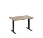 VSS 120/80 výškově stavitelný stůl, podnož antracitový lak, dub bardolino
