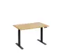 VSS 120/80 výškově stavitelný stůl, podnož antracitový lak, javor horský