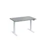 VSS 120/80 výškově stavitelný stůl, podnož bílý lak, šedá
