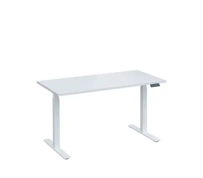 VSS 140/70 výškově stavitelný stůl, podnož bílý lak, bílá
