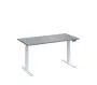 VSS 140/70 výškově stavitelný stůl, podnož bílý lak, šedá