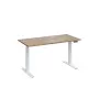 VSS 140/70 výškově stavitelný stůl, podnož bílý lak, dub bardolino