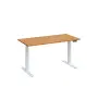 VSS 140/70 výškově stavitelný stůl, podnož bílý lak, buk Royal