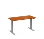 VSS 140/70 výškově stavitelný stůl, podnož stříbrný lak, třešeň šumavská