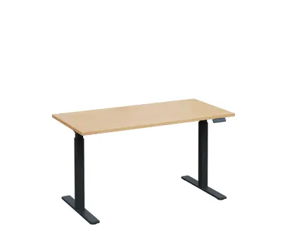 VSS 140/70 výškově stavitelný stůl, podnož antracitový lak, bříza irská