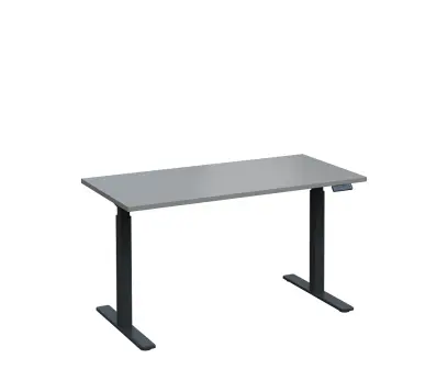 VSS 140/70 výškově stavitelný stůl, podnož antracitový lak, šedá