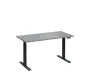 VSS 140/70 výškově stavitelný stůl, podnož antracitový lak, šedá