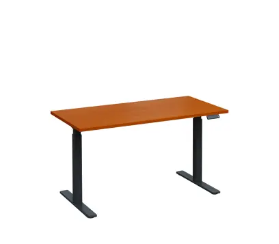 VSS 140/70 výškově stavitelný stůl, podnož antracitový lak, třešeň šumavská