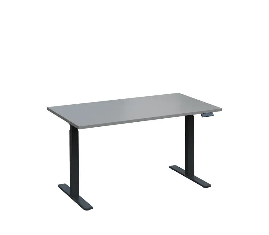 VSS 140/80 výškově stavitelný stůl, podnož antracitový lak, šedá