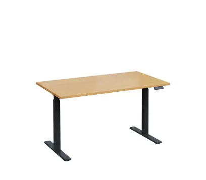 VSS 140/80 výškově stavitelný stůl, podnož antracitový lak, javor horský