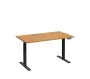 VSS 140/80 výškově stavitelný stůl, podnož antracitový lak, buk Royal