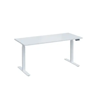 VSS 160/70 výškově stavitelný stůl, podnož bílý lak, bílá