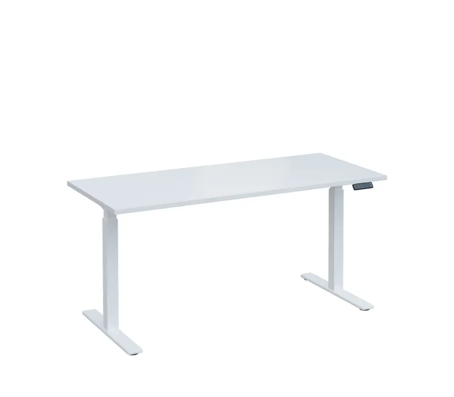VSS 160/70 výškově stavitelný stůl, podnož bílý lak, bílá