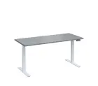 VSS 160/70 výškově stavitelný stůl, podnož bílý lak, šedá