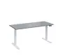 VSS 160/70 výškově stavitelný stůl, podnož bílý lak, šedá