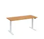 VSS 160/70 výškově stavitelný stůl, podnož bílý lak, buk Royal