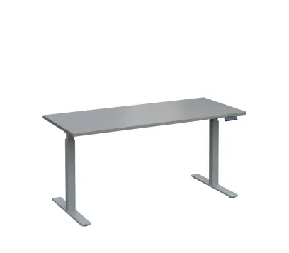 VSS 160/70 výškově stavitelný stůl, podnož stříbrný lak, šedá
