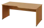 EZL 18 - 188 stůl kancelářský, rohový, pravý, dřevěná podnož, deska 18 mm, široký 1800 mm, buk Royal