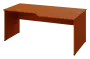 EZL 28 - 188 stůl kancelářský, rohový, pravý, dřevěná podnož, deska 25 mm, široký 1800 mm, třešeň šumavská