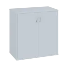 OV 2 - 8D kancelářská skříň, 2-dveřová, 750x800x400, bílá