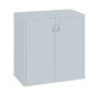 OV 2 - 8D kancelářská skříň, 2-dveřová, 750x800x400, bílá
