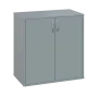 OV 2 - 8D kancelářská skříň, 2-dveřová, 750x800x400, šedá