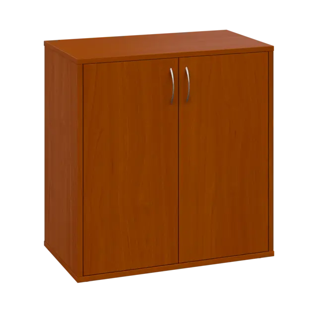 OV 2 - 8D kancelářská skříň, 2-dveřová, 750x800x400, třešeň šumavská