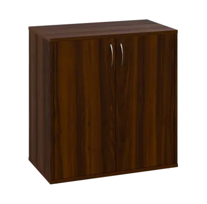 OV 2 - 8D kancelářská skříň, 2-dveřová, 750x800x400, ořech královský