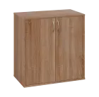 OV 2 - 8D kancelářská skříň, 2-dveřová, 750x800x400, dub bardolino