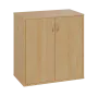 OV 2 - 8D kancelářská skříň, 2-dveřová, 750x800x400, javor horský