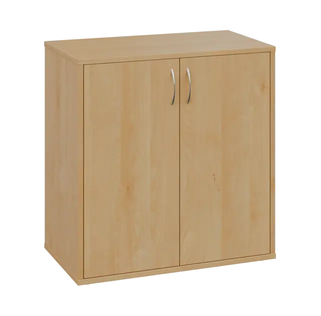 OV 2 - 8D kancelářská skříň, 2-dveřová, 750x800x400, javor horský