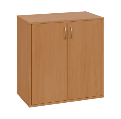 OV 2 - 8D kancelářská skříň, 2-dveřová, 750x800x400, buk royal