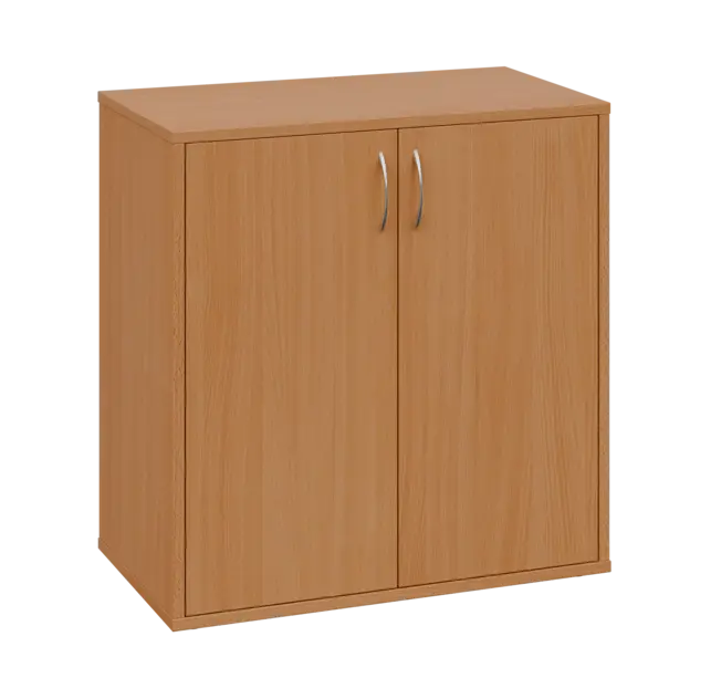 OV 2 - 8D kancelářská skříň, 2-dveřová, 750x800x400, buk royal