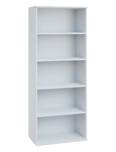 LN 5 - 7N kancelářská skříň, nika, 1822x720x400, bílá