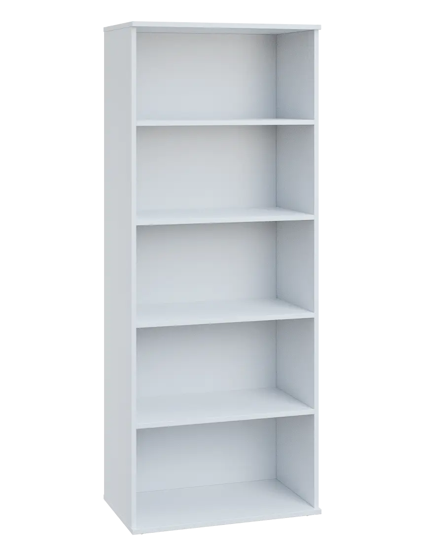 LN 5 - 7N kancelářská skříň, nika, 1822x720x400, bílá