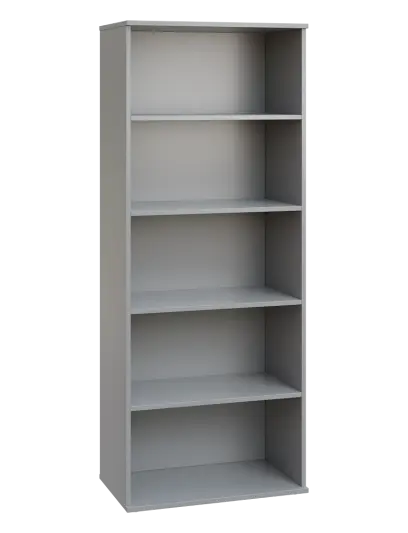 LN 5 - 7N kancelářská skříň, nika, 1822x720x400, šedá