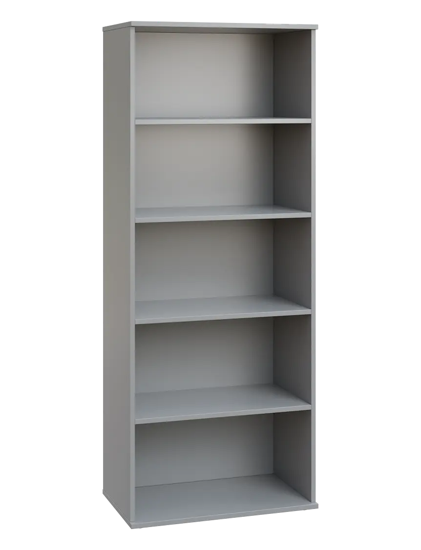 LN 5 - 7N kancelářská skříň, nika, 1822x720x400, šedá