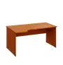 LR 28 - 164 stůl kancelářský, rohový, levý, dřevěná podnož, deska 25 mm, široký 1600 mm, třešeň šumavská
