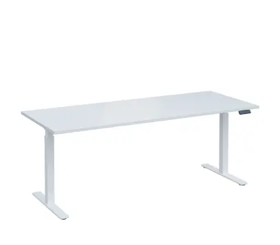VSS 200/80 výškově stavitelný stůl, podnož bílý lak, bílá