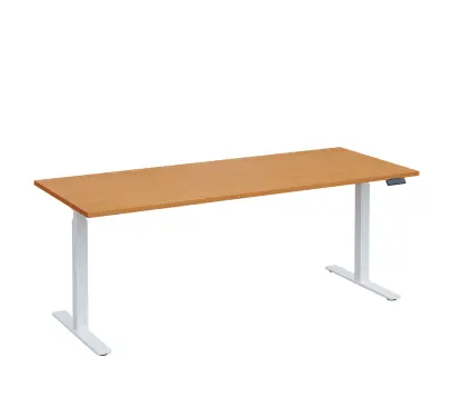 VSS 200/80 výškově stavitelný stůl, podnož bílý lak, buk Royal