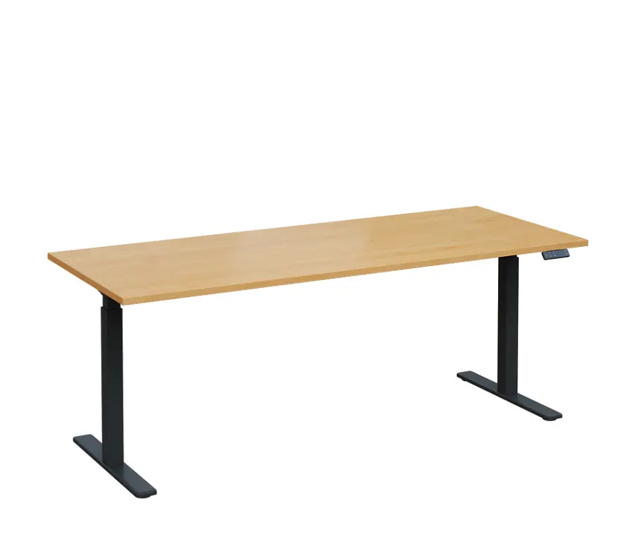 VSS 200/80 výškově stavitelný stůl, podnož antracitový lak, javor horský