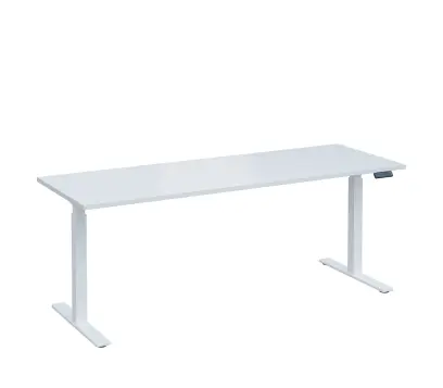 VSS 200/70 výškově stavitelný stůl, podnož bílý lak, bílá